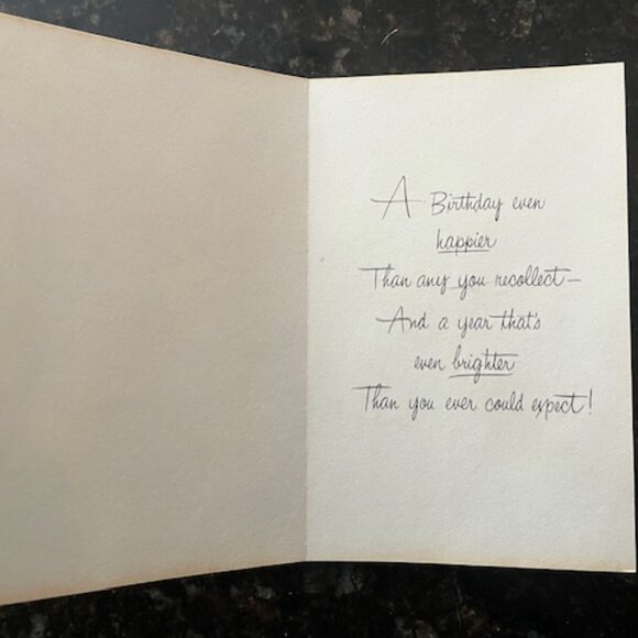 Vintage Softly Birthday Cards by FANTUSY (w/box &envelopes) 9 total # 125D -NEW - Picture 10 of 10